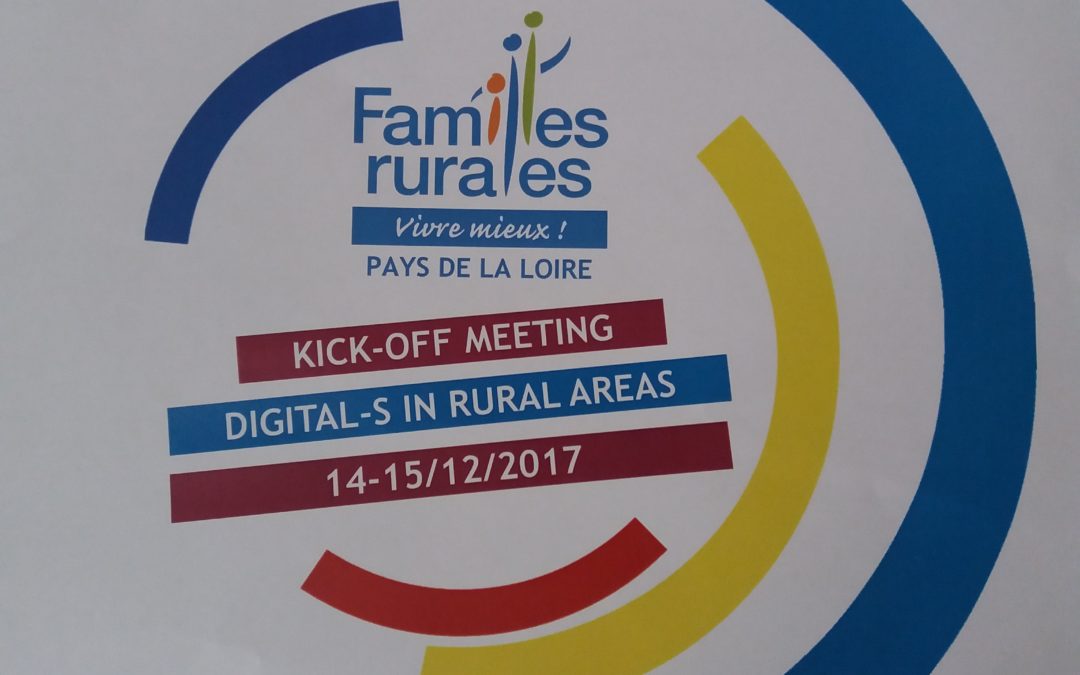 Kick Off Meeting ad Angers (Francia) per il progetto “Digital-S”