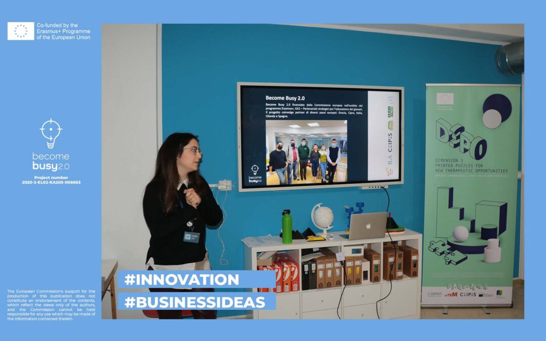 BECOME BUSY 2.0 – gli InfoDay in Italia per i giovani, l’imprenditoria e l’innovazione