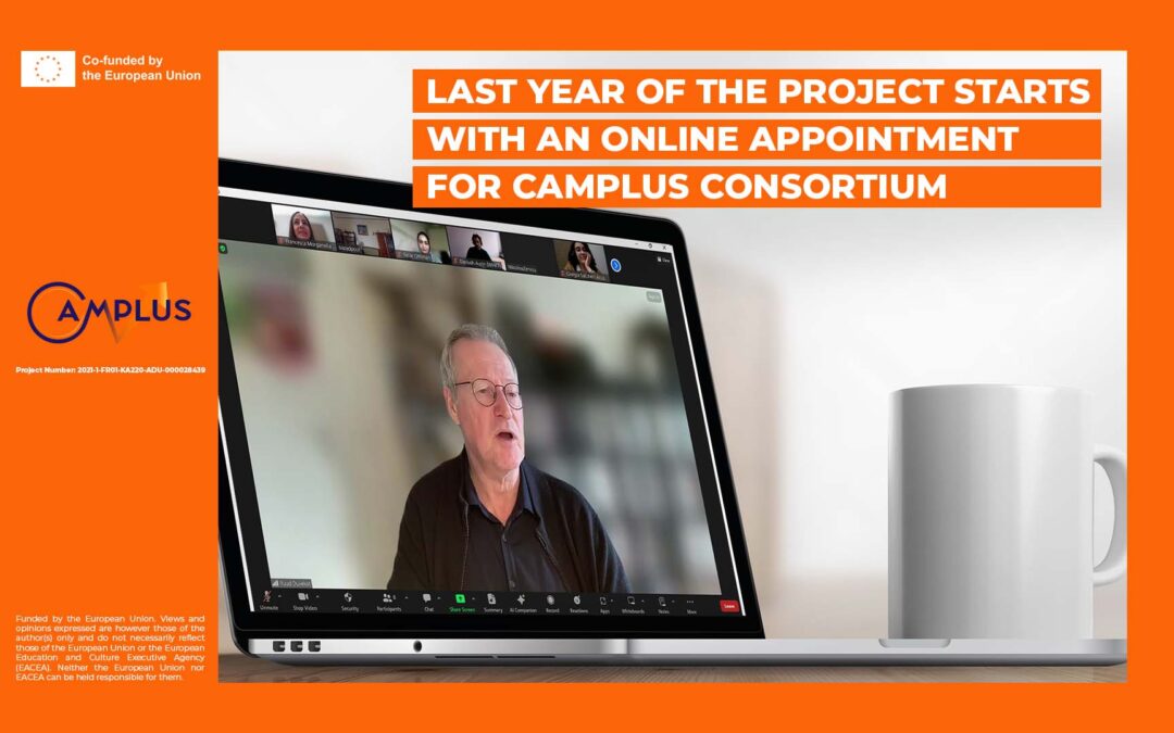 CAMPLUS –  L’ultimo anno del progetto inizia con un appuntamento online per i partner