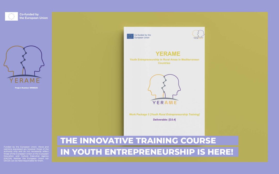 YERAME – È arrivato l’innovativo corso di formazione sull’imprenditorialità giovanile!