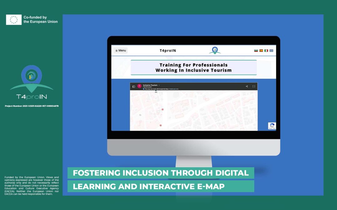 T4PROIN – Fostering inclusion through digital learning and interactive e-map