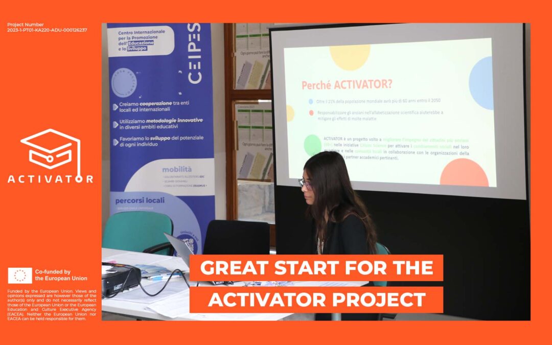 ACTIVATOR – Un ottimo inizio per il progetto!
