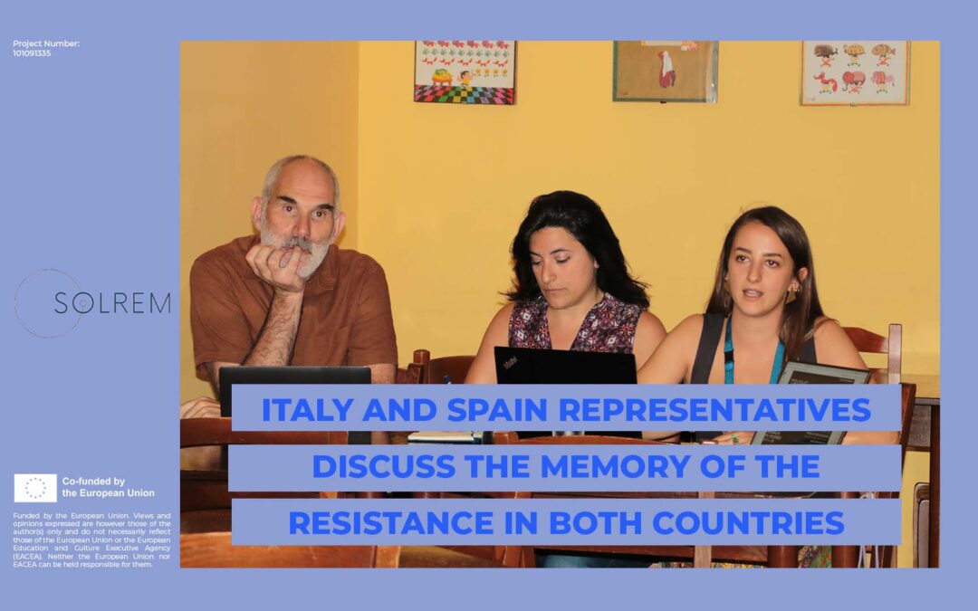 SOLREM – Resistenza antifascista e Memoria – Italia e Spagna, le due Resistenze a confronto