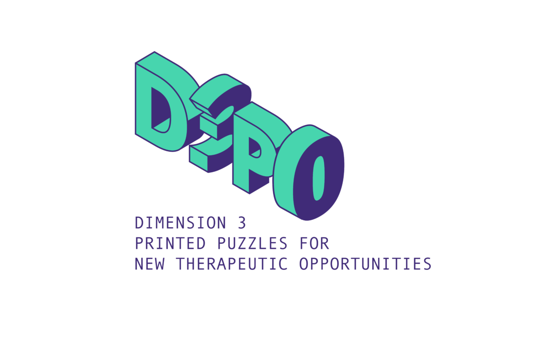 D3PO: Dimension 3 – Printed puzzles for new therapeutic Opportunities