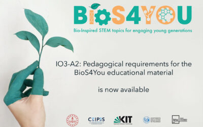 “BIOS4YOU”: Pedagogical requirements for the Bios4You educational material