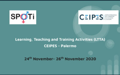SPOTI “Putting the unheard gender in spotlight” Learning teaching training activity led by CEIPES 24th – 26th November 2020