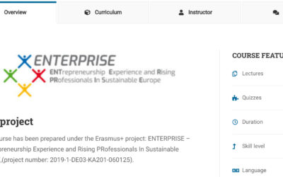 ENTERPRISE: the E-learning platform developed by CEIPES is now online