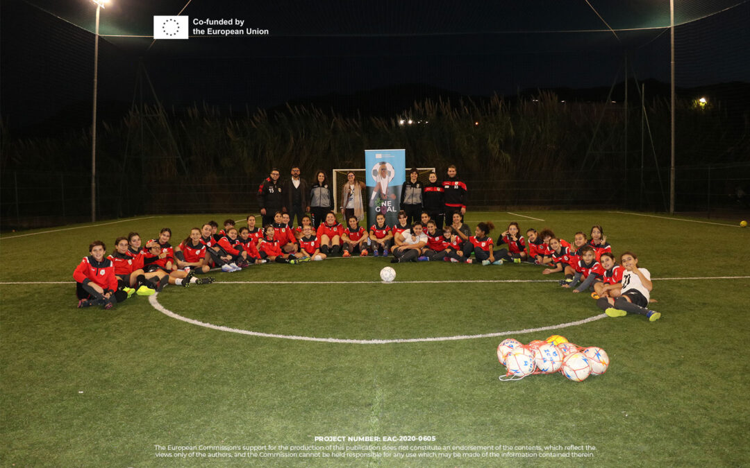 ONE GOAL – in Palermo on the football field to greet the project!