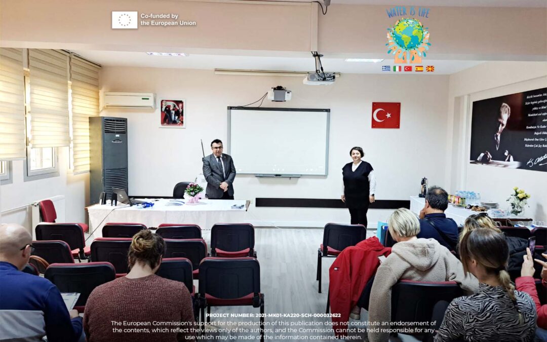 WATER IS LIFE – La prima attività per i professori in Turchia