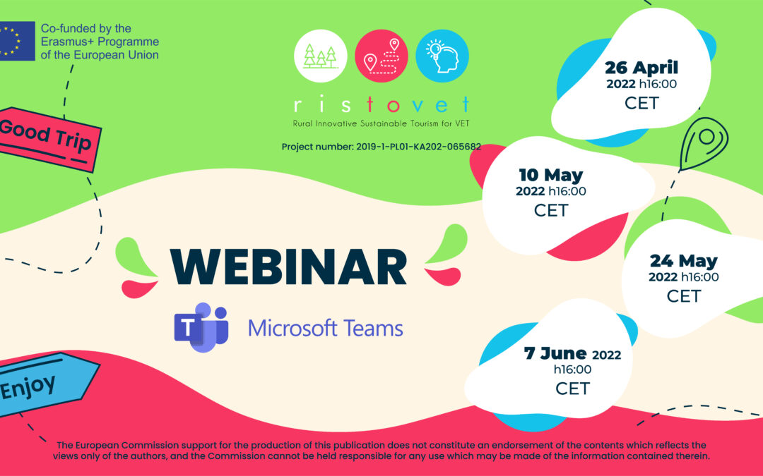 R.I.S.To.VET – The project webinars are going online. Do not miss them!